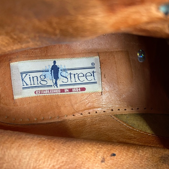 Men's Brown Leather Boots - Picture 8 of 9